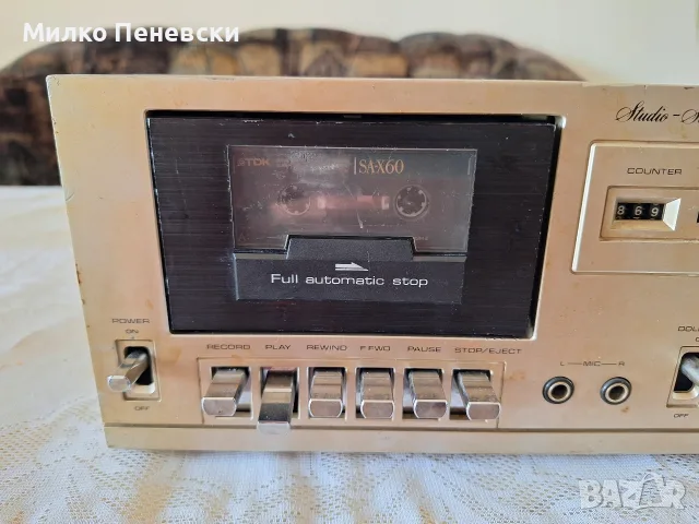 FISHER CR-4015 VINTAGE STEREO CASSETTE DECK.MADE IN JAPAN., снимка 2 - Декове - 55434359
