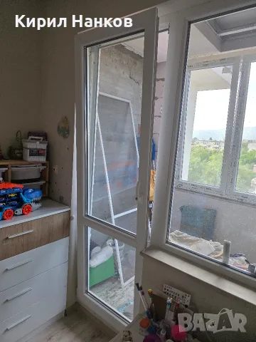 PVC дограма REHAU – балконска врата + фиксиран прозорец, 70 мм, снимка 8 - Дограми - 55381424