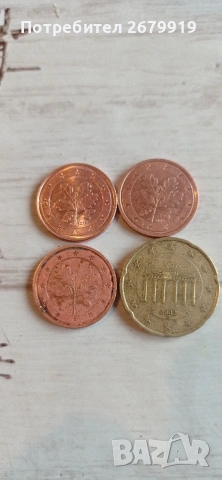 Немски Евроцентове, снимка 2 - Други ценни предмети - 54368854