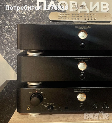 Сет на MARANTZ SM 17 MK 2 - 2бр. + MARANTZ PM 17 MK2 в топ състояние !, снимка 6 - Ресийвъри, усилватели, смесителни пултове - 54240306