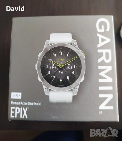 Garmin Epix Gen 2 White Titanium/Sapphire 47mm Смарт часовник, снимка 7 - Смарт гривни - 54386585