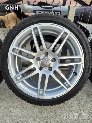 Джанти Sigma 18 цола 5х112 , 8j ,et45 , 225/40/18 Audi Skoda Vw Seat, снимка 3 - Гуми и джанти - 54449757