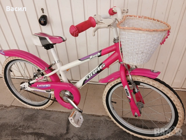 Детско колело Драг 18 цола с кошница 