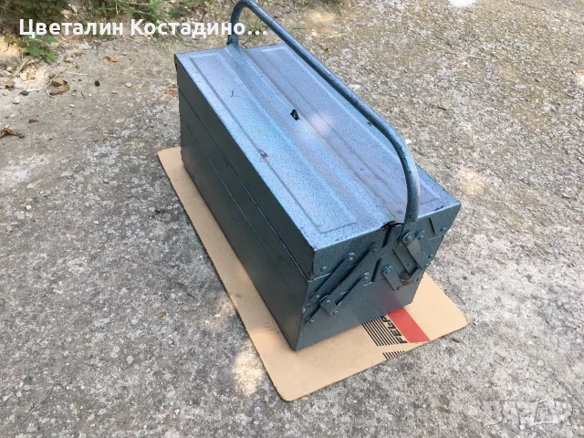 немски, метален куфар за инструменти, снимка 2 - Куфари с инструменти - 55301482