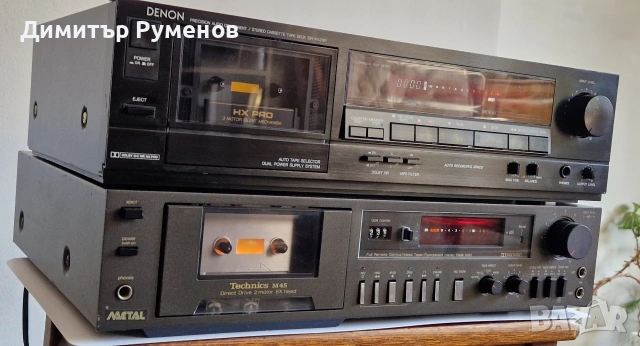 Касетни декове Technics RS-M45 / Denon DR-M12, снимка 3 - Декове - 54243349