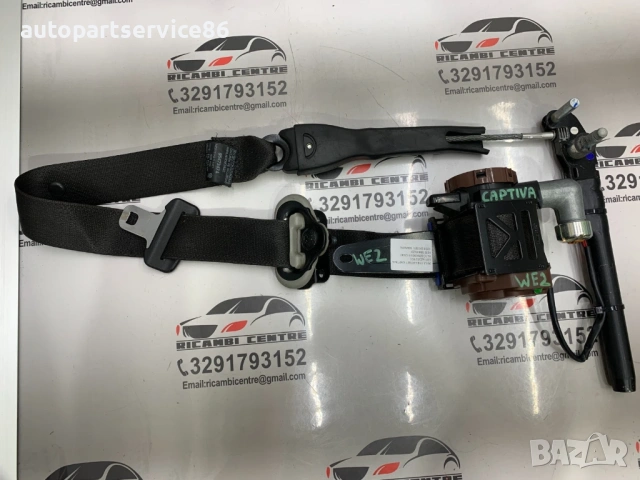 Преден ляв предпазен колан за Chevrolet Captiva 2.2 VCDi (2012) OEM 95473474