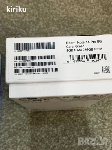 Xiaomi Redmi Note 14pro 5g 257 gb 8+8ram, снимка 3 - Xiaomi - 54712411