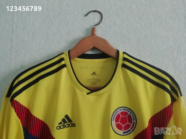 Колумбия оригинална тениска фланелка Adidas екип Colombia , снимка 4 - Тениски - 52204773