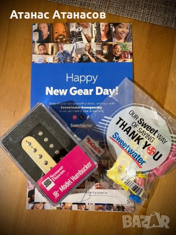 Seymour Duncan JB-4 zebra bridge продавам, снимка 4 - Китари - 54020666