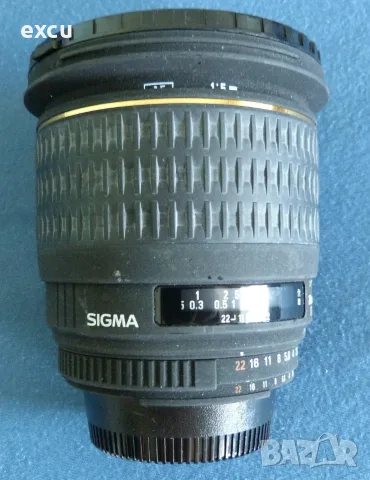Обектив Sigma AF 24/1.8 за Nikon, снимка 2 - Обективи и филтри - 55617229