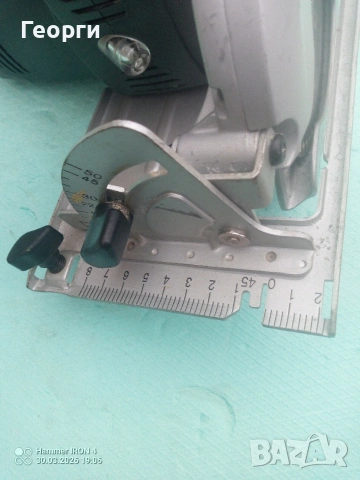 Metabo KSA 18 LTX 18V Ръчен циркуляр тяло/боди , снимка 5 - Други инструменти - 54031066