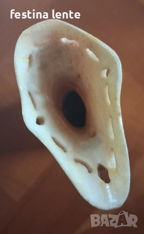 Ваза от животинска кост, снимка 4 - Колекции - 54112715