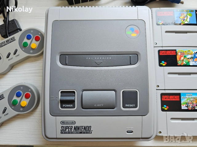 Super Nintendo Entertainment System PAL, снимка 2 - Nintendo конзоли - 54915888