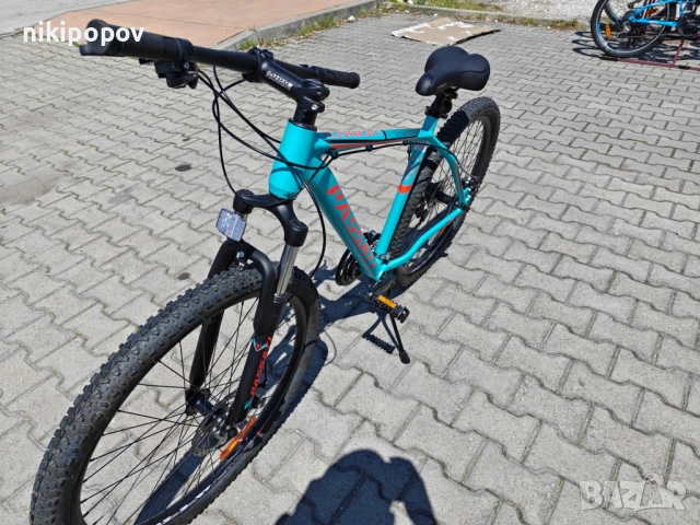 BG Алуминиев велосипед 27.5" EGBERT син, снимка 7 - Велосипеди - 54335033