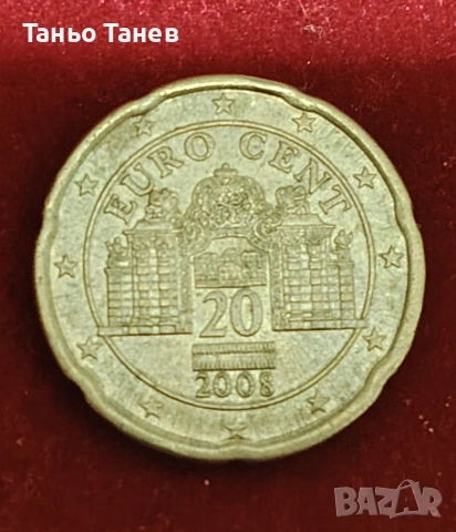 Австрииска монета от (2008г) 