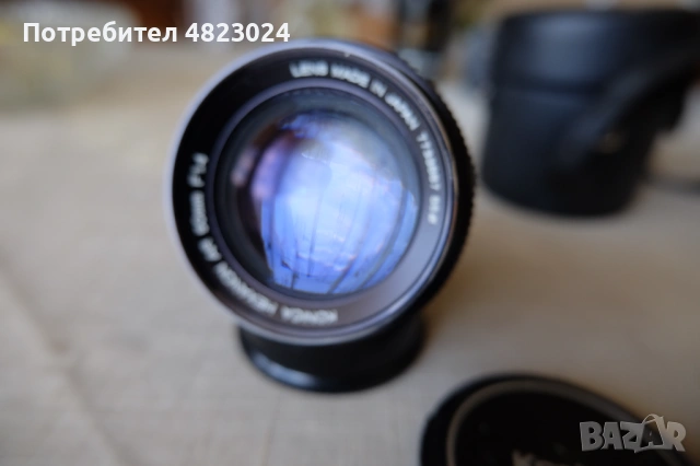 Konica Hexanon AR 50mm f1.4 Lens. Konica AR Mount, снимка 4 - Обективи и филтри - 54516540