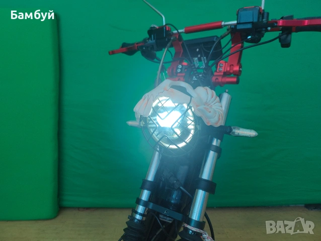 Custom Dual Motor AWD Fat E-Bike 2000W / 48V 44Ah / Off-Road Build, снимка 17 - Велосипеди - 55181303