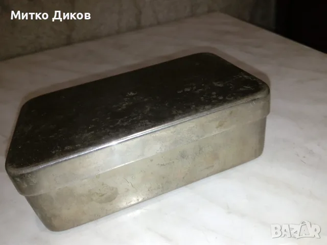 маз-71 винтидж месингова кутия медицинска 14х9х4см, снимка 10 - Други ценни предмети - 55603651