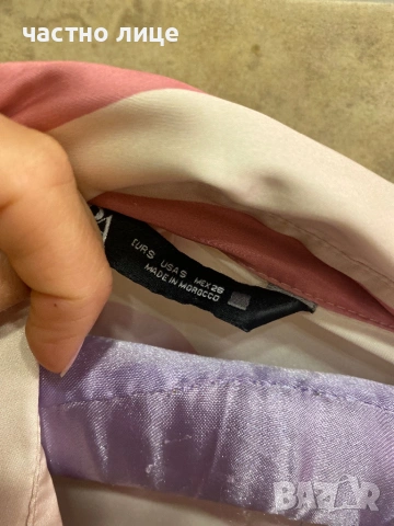 Zara риза сатенена oversize , снимка 9 - Ризи - 54169473