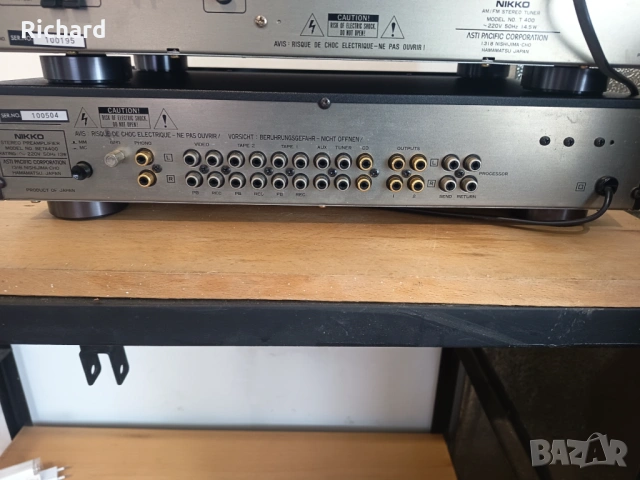Nikko Beta 400 Preamp, снимка 4 - Ресийвъри, усилватели, смесителни пултове - 54385699