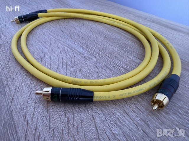Cable Talk Improved 3 RCA аудио кабели, снимка 6 - Ресийвъри, усилватели, смесителни пултове - 55249035