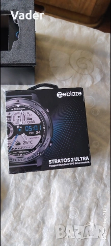 Смарт часовник Zeblaze Stratos 2 ultra , снимка 3 - Мъжки - 55162372