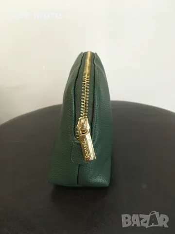 HARRODS несесер естествена кожа, снимка 3 - Портфейли, портмонета - 51295542