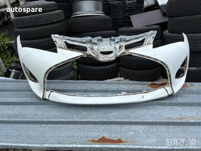 Предна броня Toyota Yaris. Тойота Ярис. 14-17г. Оригинална. 