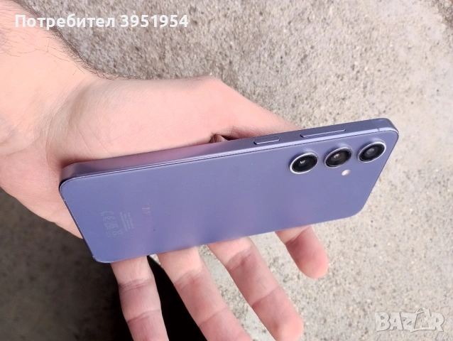 Samsung Galaxy S24 (SM-S921B/DS) - 128GB / 8GB RAM - Cobalt Violet, снимка 2 - Samsung - 54171309