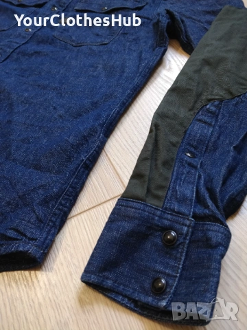 G-Star Raw 3301 PM M size Мъжка риза с дълъг ръкав, снимка 7 - Ризи - 54449784