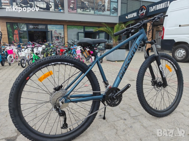 BG Алуминиев велосипед 27.5" ESCAPE син, снимка 9 - Велосипеди - 54645488