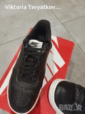 Nike Court Vision Low Next Nature – дамски, размер 38, снимка 3 - Маратонки - 55163760