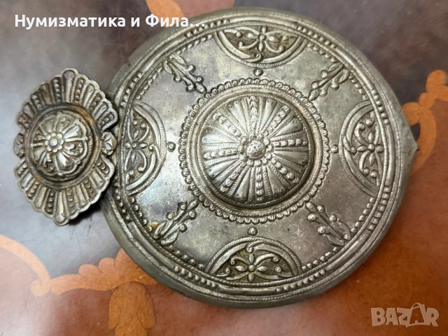Сребърна единична възрожденска пафта