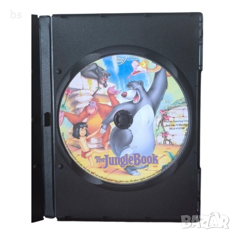 Книга за джунглата DVD -R с бг аудио, снимка 4 - DVD филми - 55080868