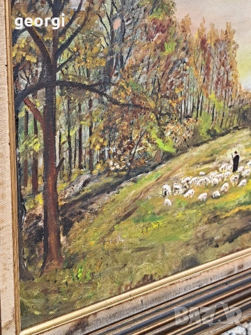 авторска картина маслени бои върху платно , снимка 3 - Картини - 54006428