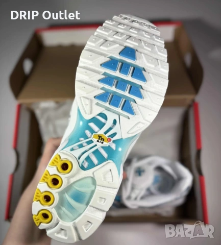 !НОВИ! Nike Air Max Plus | Marseille | + КУТИЯ, снимка 4 - Маратонки - 54574593