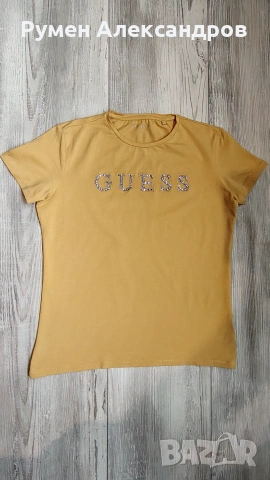Дамска тениска GUESS Los Angeles размер S, снимка 8 - Тениски - 54994350