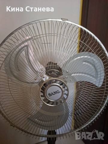 Вентилатор SANG IND-1631 стоящ, снимка 2 - Вентилатори - 54189874