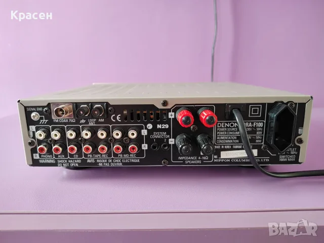 Аудио система Denon F-100, снимка 5 - Аудиосистеми - 55596909