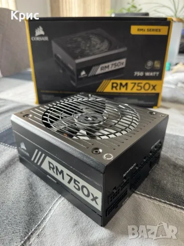 Продавам Corsair RM750x Gold Fully Modular ATX 750 Watt 