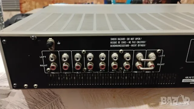 Akai AM-U33 - ЗА ДОНОР ИЛИ РЕМОНТ, снимка 6 - Ресийвъри, усилватели, смесителни пултове - 55417208