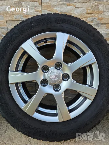 Продавам ОРИГИНАЛНИ Джанти+гуми 15 ' цола 5x112 57,1 Audi a4,a6,a8 Pasat 4,5. 6,5J ET45, снимка 4 - Гуми и джанти - 55469147