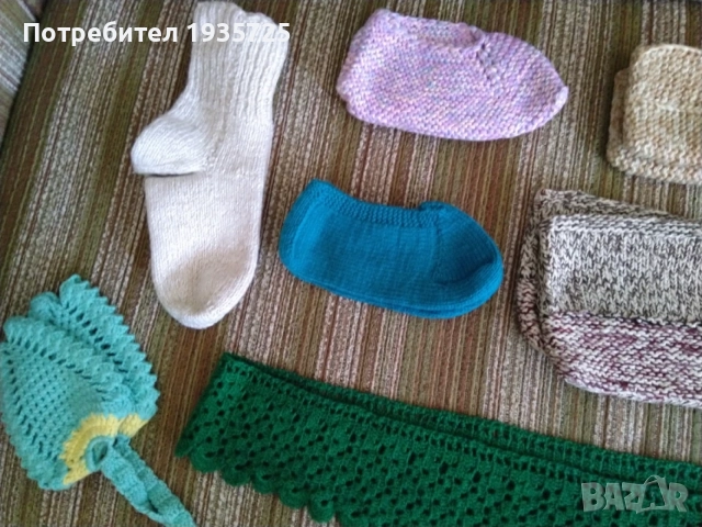 Лот плетени терлици , снимка 2 - Дамски чорапи - 55672991