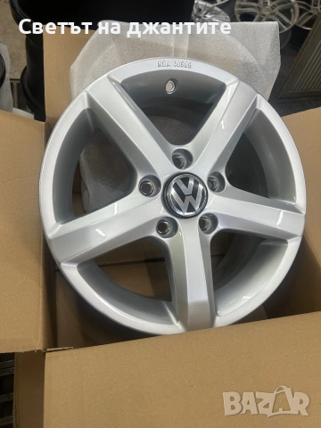 Джанти 15 5х112 VW Golf 5 6 7 Touran Caddy T Roc Audi A3 Skoda Octavia Original , снимка 2 - Гуми и джанти - 55129577