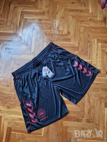 Страхотни мъжки къси панталони HUMMEL размер 4XL, нови с етикет , снимка 2 - Къси панталони - 54947434