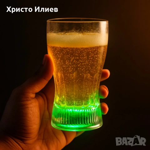 Светеща чаша , снимка 3 - Чаши - 54340175