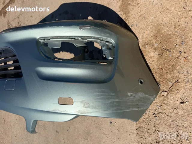 9676285080A предна броня със забележка от Citroen C4 1.6 e-HDi 112 кс., автоматик, двигател 9HR, снимка 6 - Части - 55624317