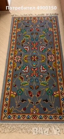Сив котленски килим 