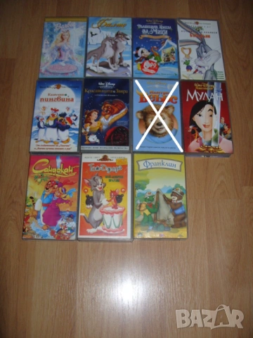 Анимации на Видеокасети VHS, снимка 6 - Анимации - 51676797
