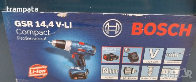 НАЙ ДОБРАТА ОФЕРТА Витоверт Bosch Professional GSR 14,4 V-Li